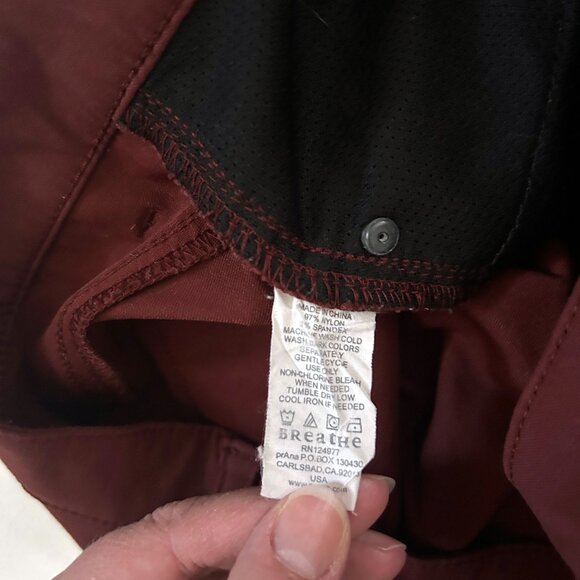 PrAna Meme Pants Womens 6 Rust Stretch Hiking Climbing Cargo Gorpcore Outdoor - Picture 9 of 9